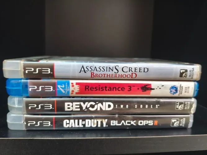 Lote de jogos de ps3