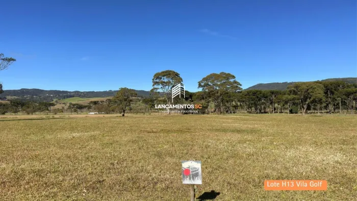 Terreno plano com 1.050m², condomínio Costa da Serrra, Rancho Queimado/SC