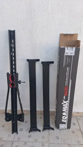 Rack de teto e transbike Eqmax - Corolla 2020 a 2024