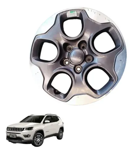 Roda Liga Leve Aro 18 Jeep  Compass T270 2022 A 2025 