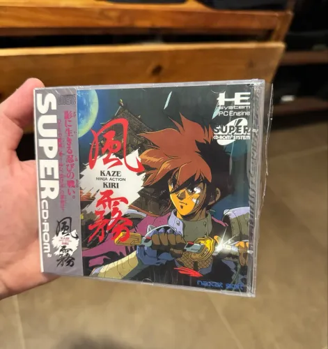 PC Engine - Kaze Kiri - Reprodução 