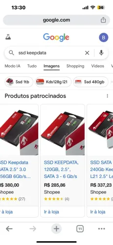 Memoria Ssd 128GB (Novo) Para deixa seu pc ou notebook (super rápido)
