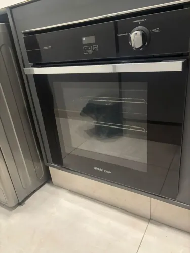 Forno a gás de embutir Brastemp com gril