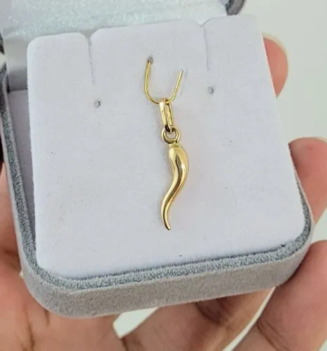 Pingente Pimenta Ouro 18k - Desconto!