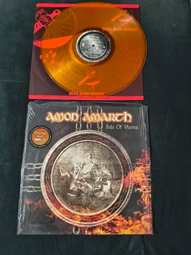 ?[ULTRA RARO 167/200] Amon Amarth - Fate Of Norns (LP Laranja / Metal Blade / Completo)