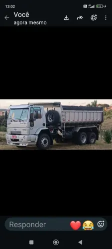 Ford cargo 2428 caçamba