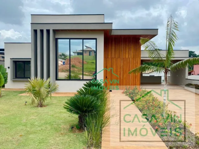 Casa com 4 dormitórios à venda, 395 m² por R$ 2.990.000,00 - Condomínio Terras de Santa Te