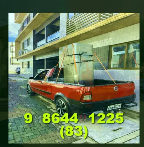 Frete + Transporte de Cargas + Agende já seu serviço!