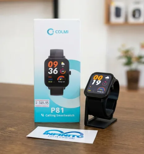Smartwatch Colmi P81 - Atende Ligações | Monitoramento de Saúde