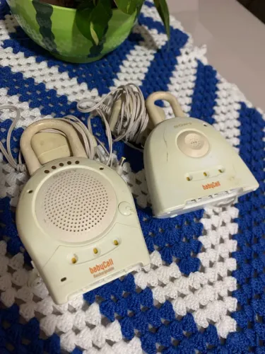 Babá Eletrônica Sony BabyCall Antiga Completa Funcionando