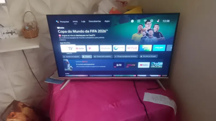 vende-se Tv smart Philco 32 nova com Netflix já com controle com antena <br>650$