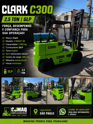 Empilhadeira Clark c300