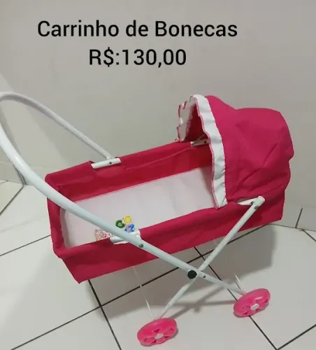 CARRINHO E BERÇO DE BONECAS R$:130,00 CADA