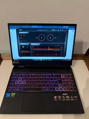 Acer Nitro V15 (Modelo Europeu) c/RTX 4060 - Impecável