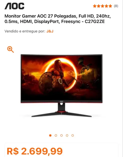 Monitor gamer