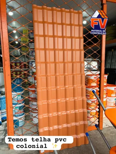 Telha colonial PVC 