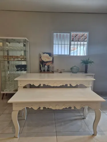 Mesa rústica 