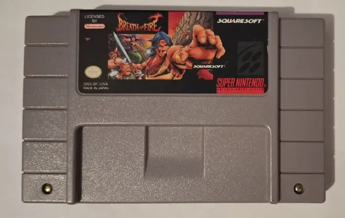 Jogo Breath of Fire Cartucho Original para Super Nintendo SNES