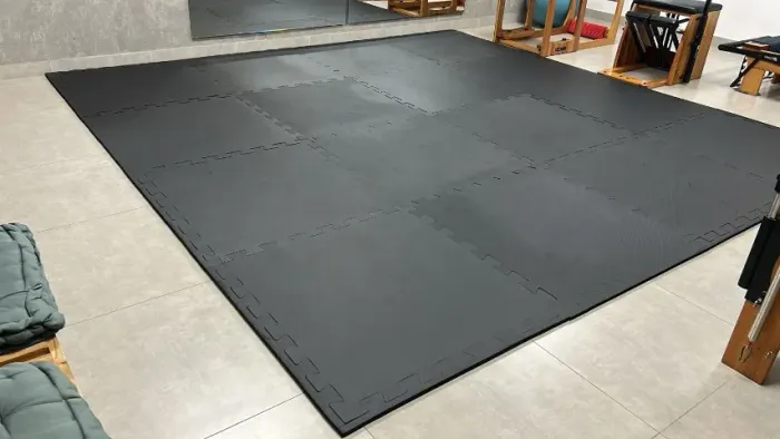 Tatame EVA 20mm - Preto - 1x1m