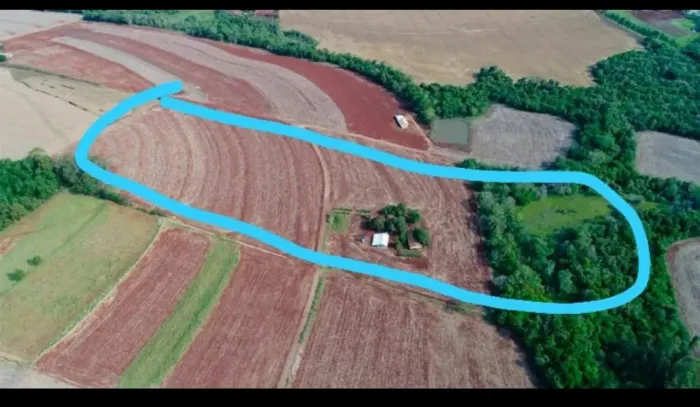 Sítio em linha Boa Vista - Interior - Serranópolis do Iguaçu/PR