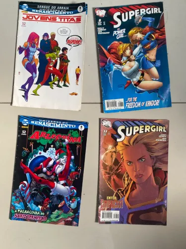4 HQs da DC Comics 