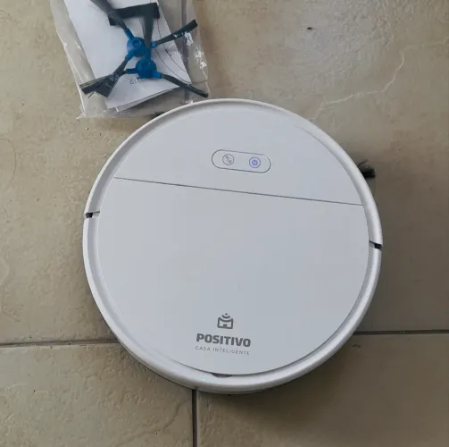 Robô aspirador positivo 