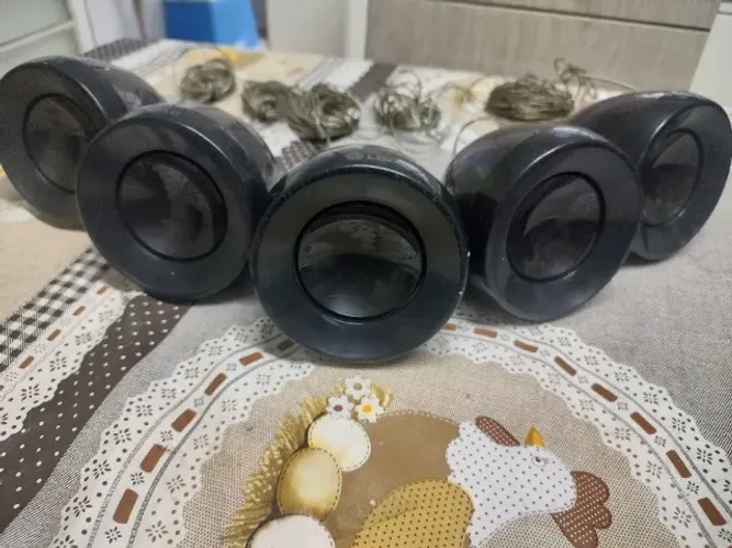 5 Caixas de Som Home Theater LG (S42S1-S) - Funcionando