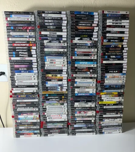 Lote de jogos - 400 Jogos Ps3