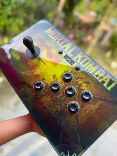 ?Controle Arcade Mortal Kombat- Figth Custom