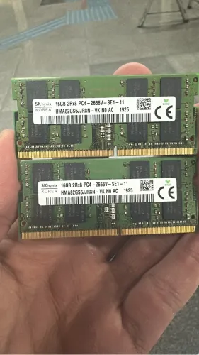 2 memória ddr4 16Gb note