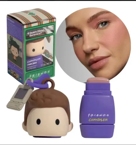 Kit Multifuncional 3 em 1 Friends Quem Disse, Berenice? - Blush, Batom e Sombra