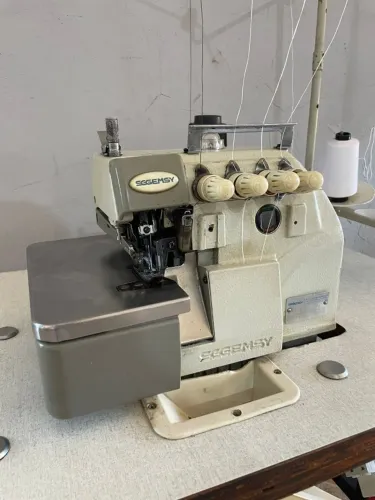 Overlock Ponto Cadeia Industrial Gemsy