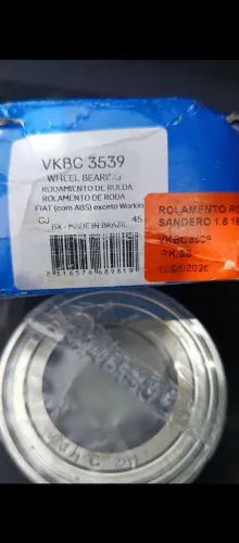 Rolamento do o Nissan versa 1.6 automático 2018