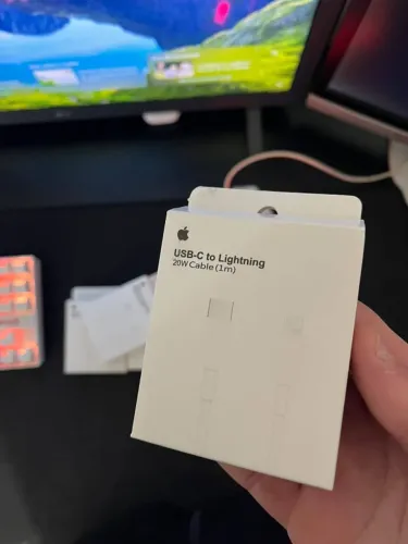 Cabo USB-C para Lightning 1m 20W - iPhone