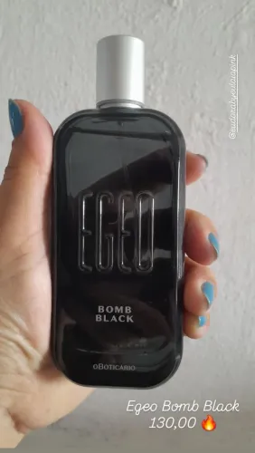 Perfume Masculino Egeo Bomb Black