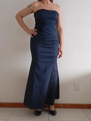 Vestido Azul Royal