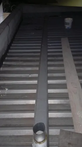 Calha para telhado