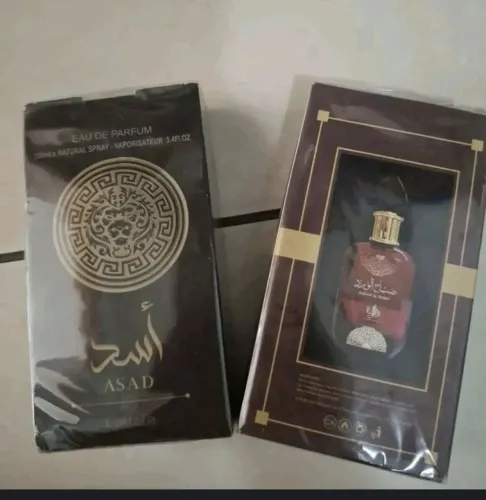 kit com duas colônias arabes masculinas com 100 ml cada
