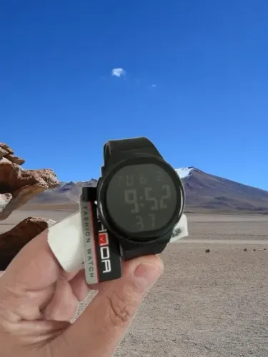 Relógio Digital Masculino Luminoso À Prova D'água Ultrafino Sports