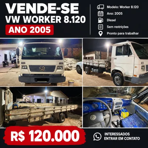 Caminhão Vw worker 8.120