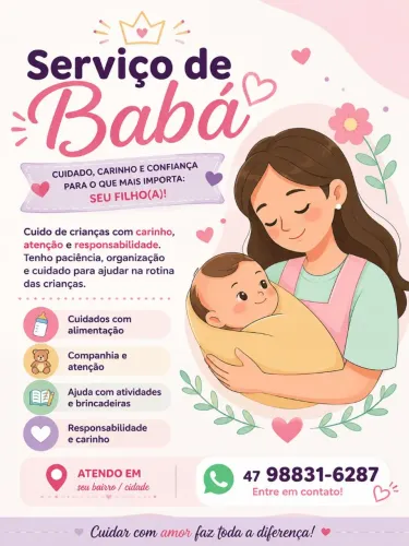 Serviço de babá 