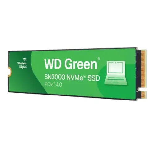 SSD 1TB NVMe PCIe 4.0 WD Sn3000 Velocidade de Leitura e Gravação 5000 - 4200 MBs