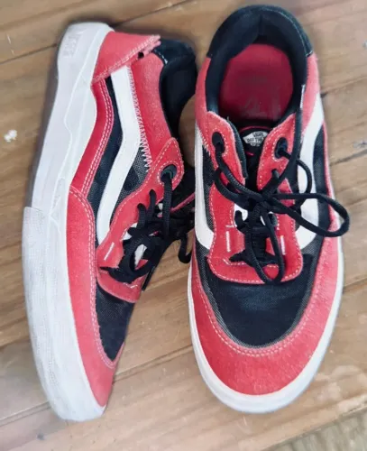 Tenis Vans Wayvee Vermelho Tam 41 (usado)