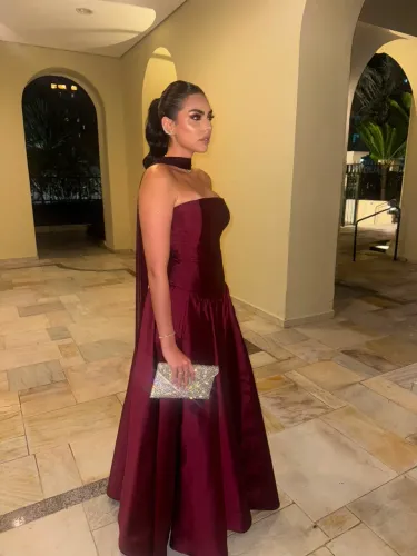 Vestido marsala