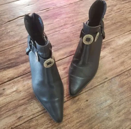 Bota bottero 36 couro legítimo