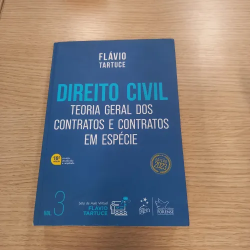Livro Direito Civil Teoria Geral dos Contratos e Contratos em Espécie
