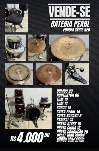 Bateria Acústica 