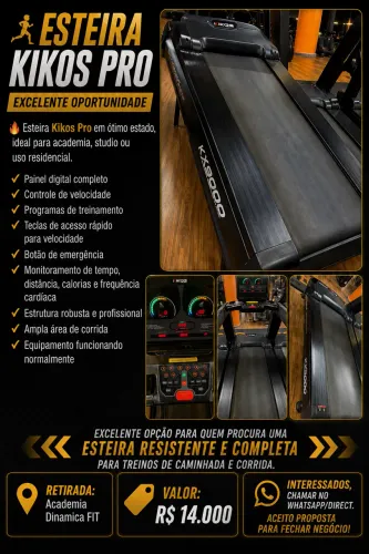 Esteira Kikos Profissional