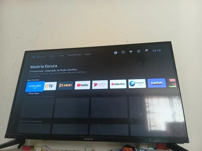 Televisão aiwa para vender 750