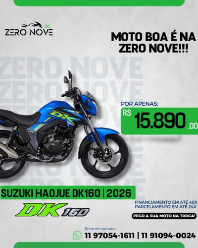 SUZUKI HAOJUE DK 160  | 2026 ( FINANCIO )